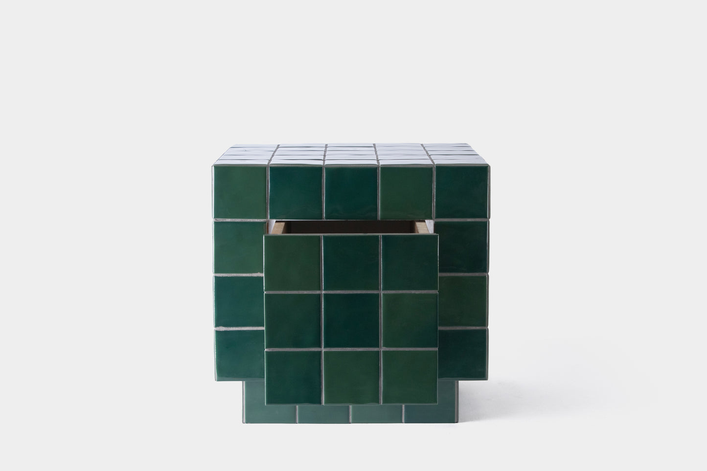 Tile Hilton Nightstand Green